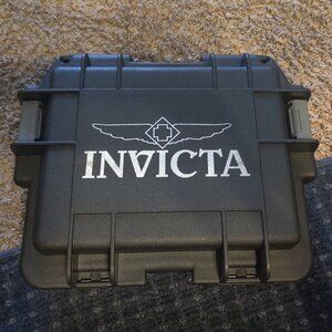 3 Slot Invicta Black Impact Watch Case